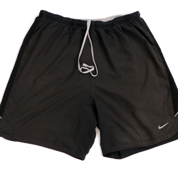 Nike Other - Vintage Nike Mini Swoosh Running Shorts Gray